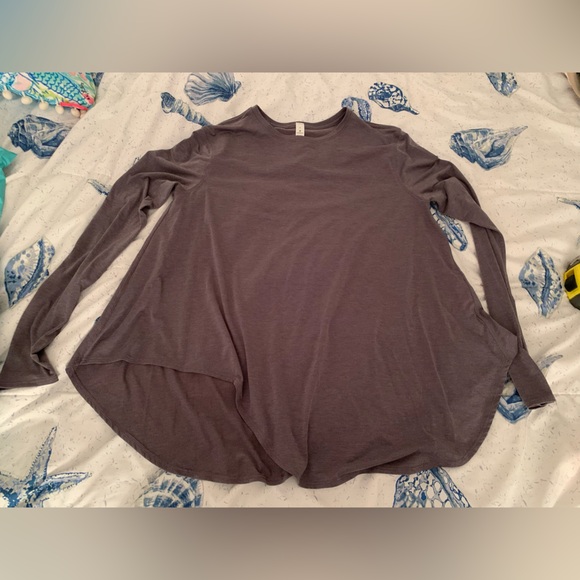 lululemon athletica Lifted Balance Asymmetrical Long Sleeve Top size 4 - Picture 4 of 8